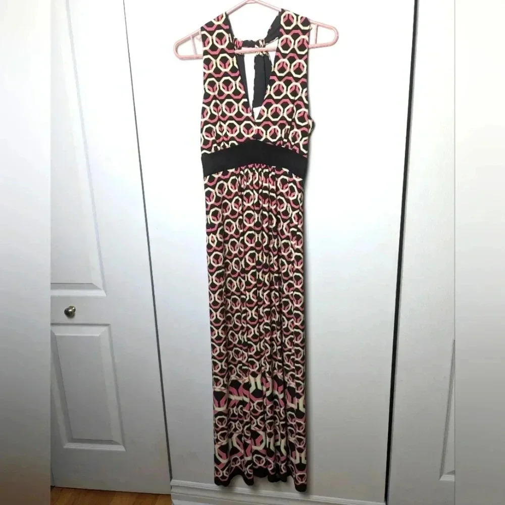 ELIZA J New York Maxi Dress size 4 in great used condition Side zipper
